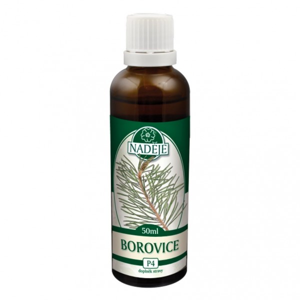 Borovice sosna tinktura z pupenů 50ml, (3)