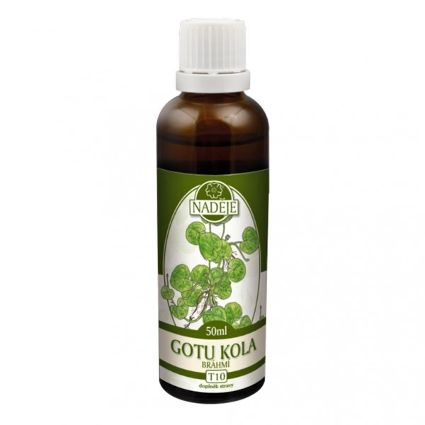 Gotu-kola tinktura z byliny 50ml (Brahmí), (3)