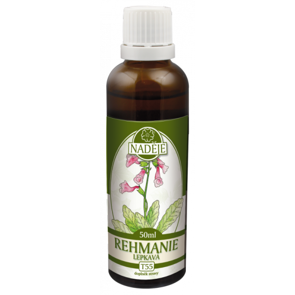 Rehmanie lepkavá tinktura z byliny 50ml, (3)