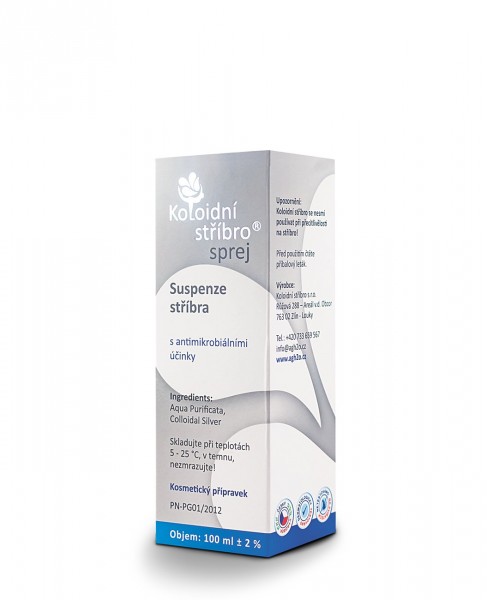 Koloidní stříbro 40ppm 100ml ve spreji (1)