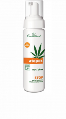 Atopos - mycí pěna při atopii a lupénce 180ml Cannaderm