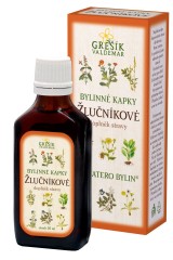 Žlučníkové bylinné kapky 50ml, Grešík