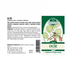 Olše tinktura z pupenů 50ml, (2)