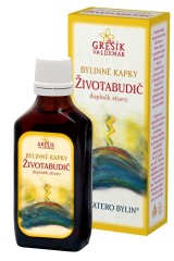Životabudič bylinné kapky 50ml, Grešík